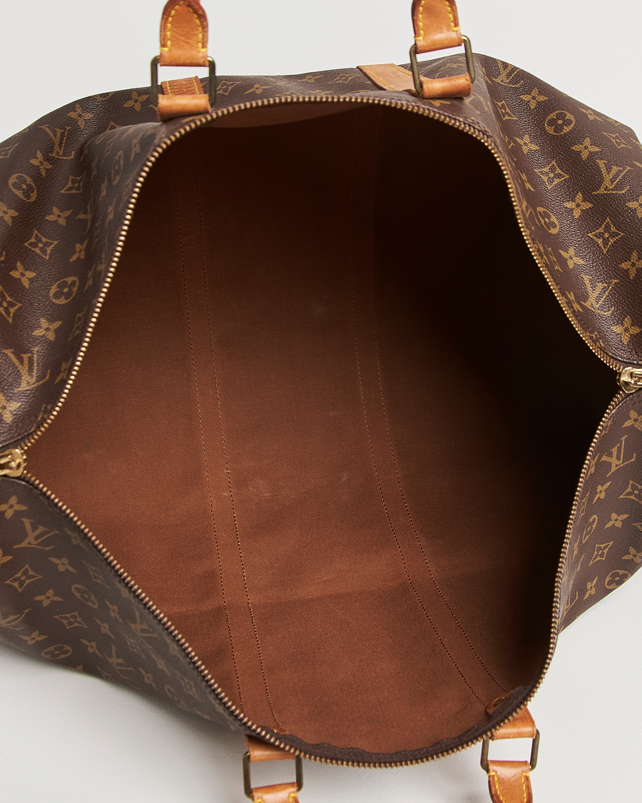 Men | Louis Vuitton Pre-Owned Keepall Bandoulière 55 Monogram | Louis Vuitton Pre-Owned | Keepall Bandoulière 55 Monogram