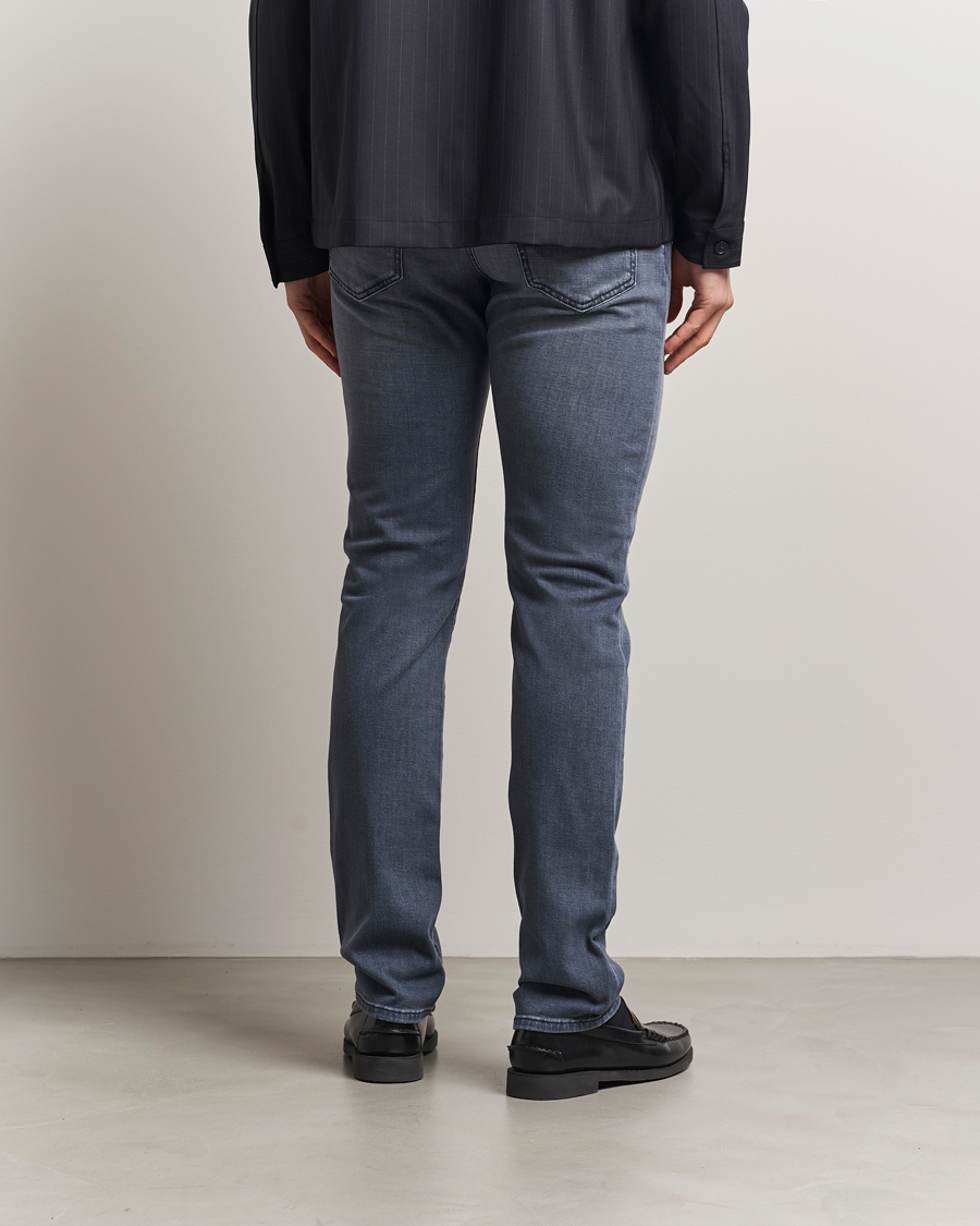 Men | Jeans | Jacob Cohën | Bard Slim Fit Stretch Jeans Mid Grey