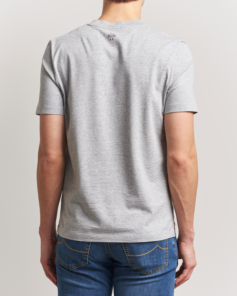 Men | T-Shirts | Jacob Cohën | Printed Cotton T-shirt Grey