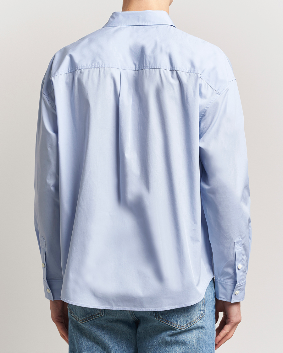 Men | Shirts | FRAME | Relaxed Cotton Shirt Light Blue