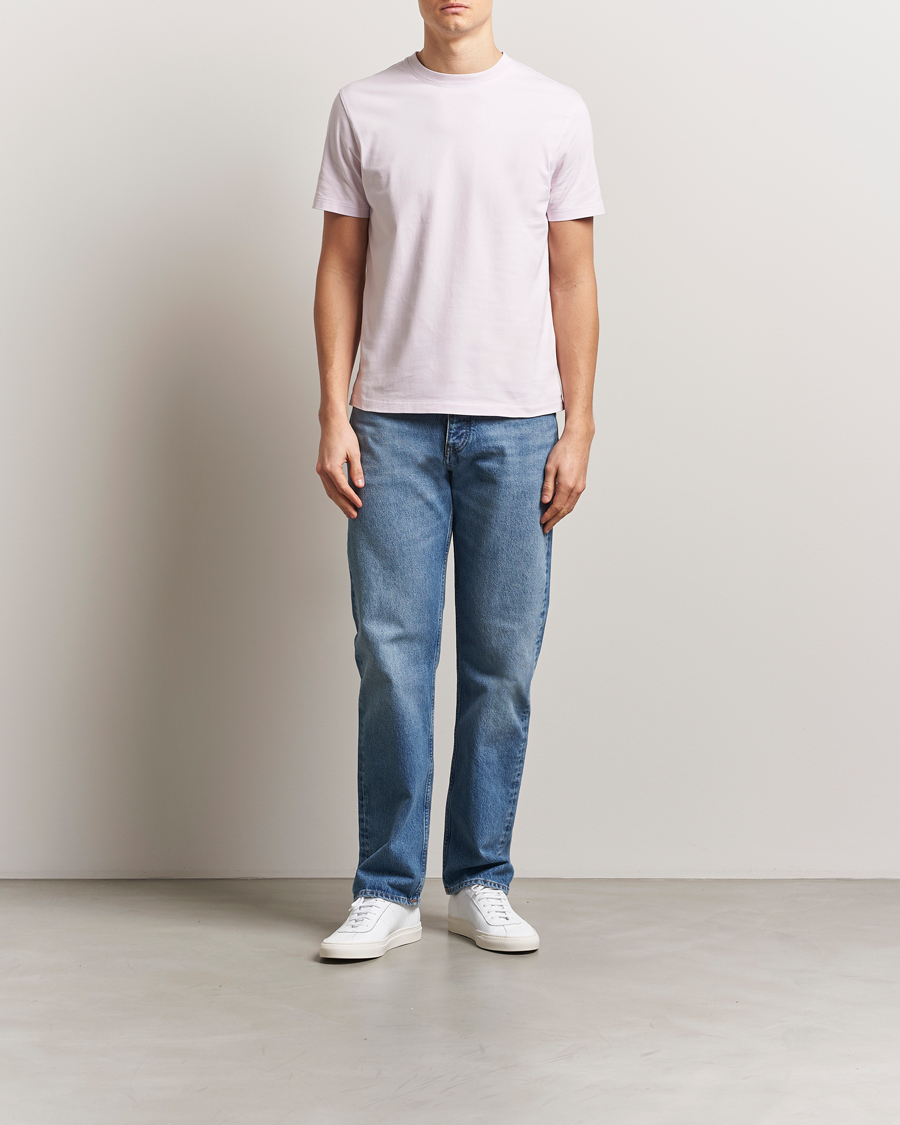 Men | T-Shirts | FRAME | Logo T-Shirt Light Pink
