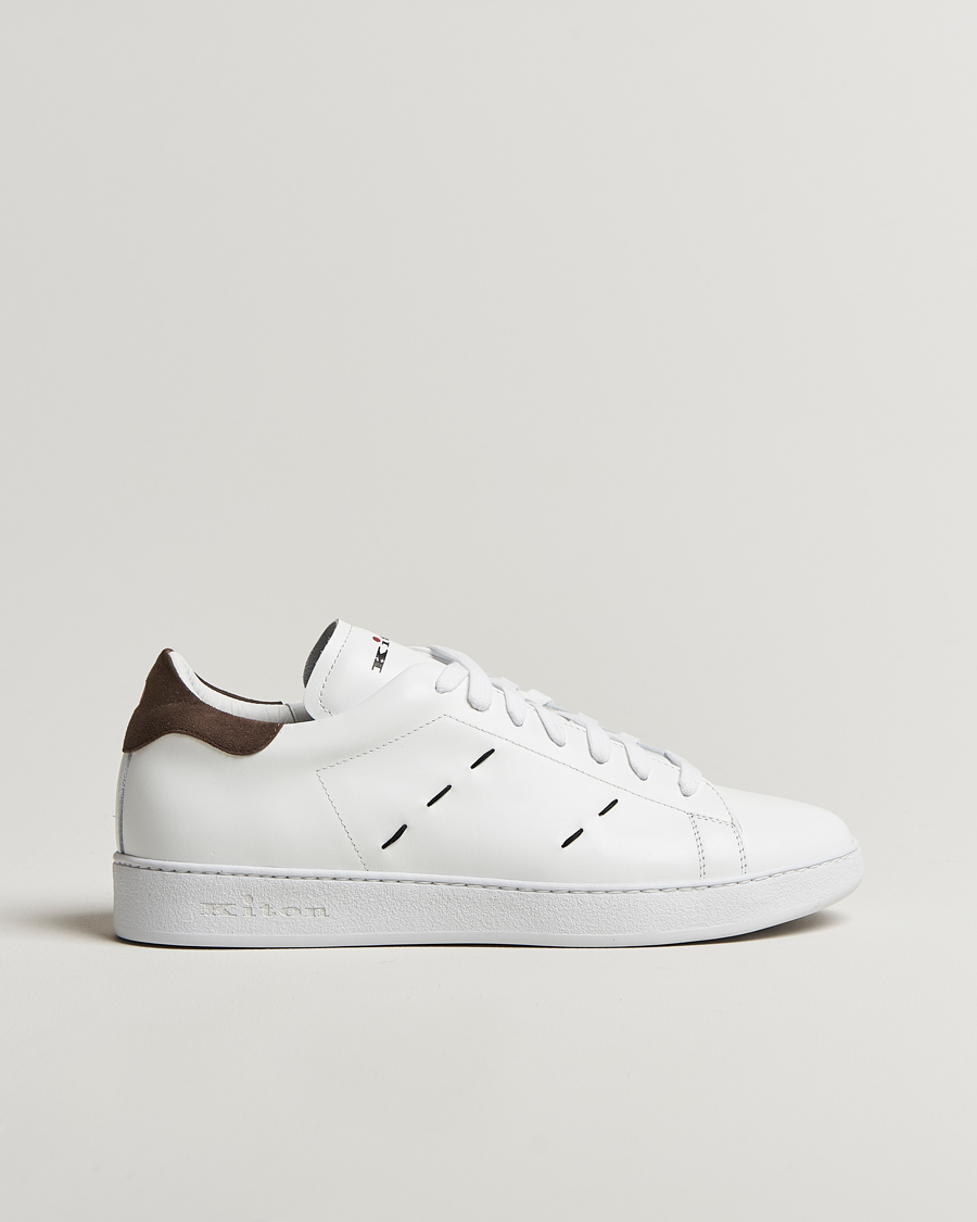 Men | Sneakers | Kiton | Plain Sneakers White