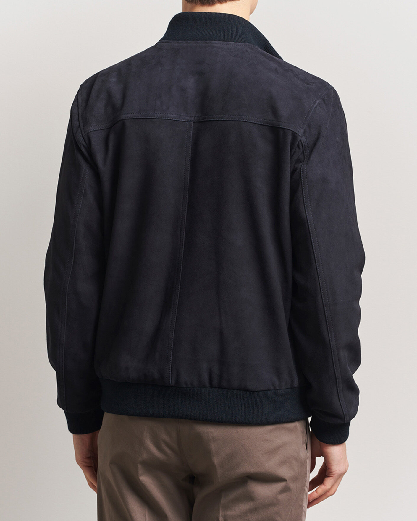 Men | Coats & Jackets | Valstar | Valstarino Suede Jacket Navy