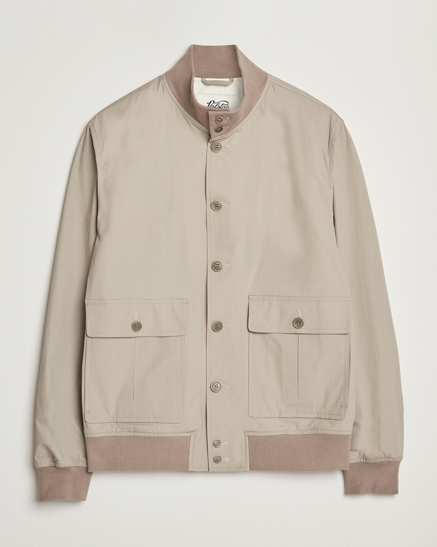 Men | Coats & Jackets | Valstar | Valstarino Lightweight Cotton Jacket Desert