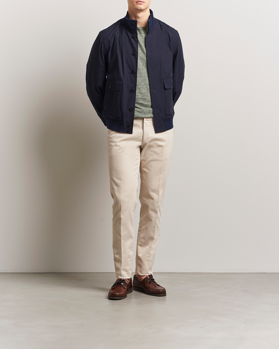 Men | Coats & Jackets | Valstar | Valstarino Lightweight Cotton Jacket Navy