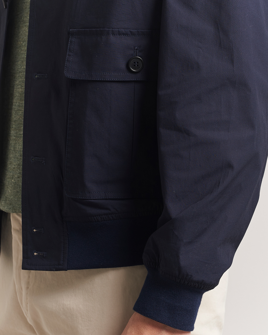 Men | Coats & Jackets | Valstar | Valstarino Lightweight Cotton Jacket Navy
