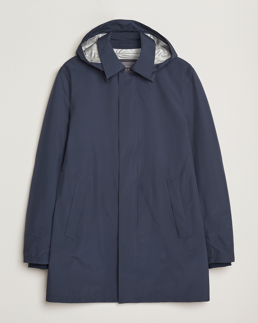 Men | Coats & Jackets | Herno | Gore-Tex Coat Navy