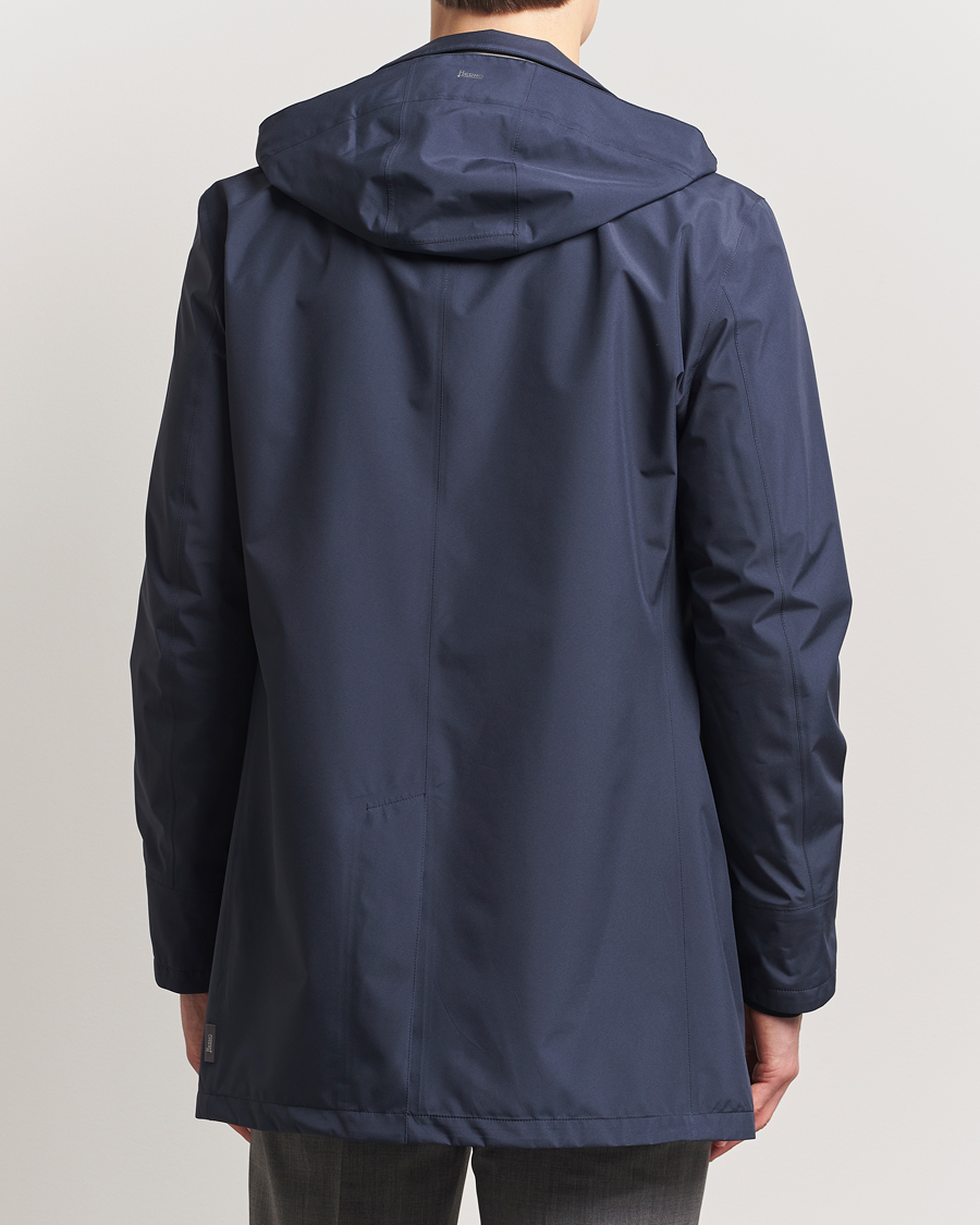 Men | Coats & Jackets | Herno | Gore-Tex Coat Navy