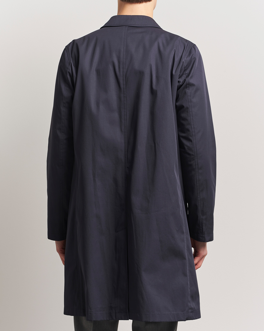 Men | Coats & Jackets | Herno | Cotton Car Coat Navy