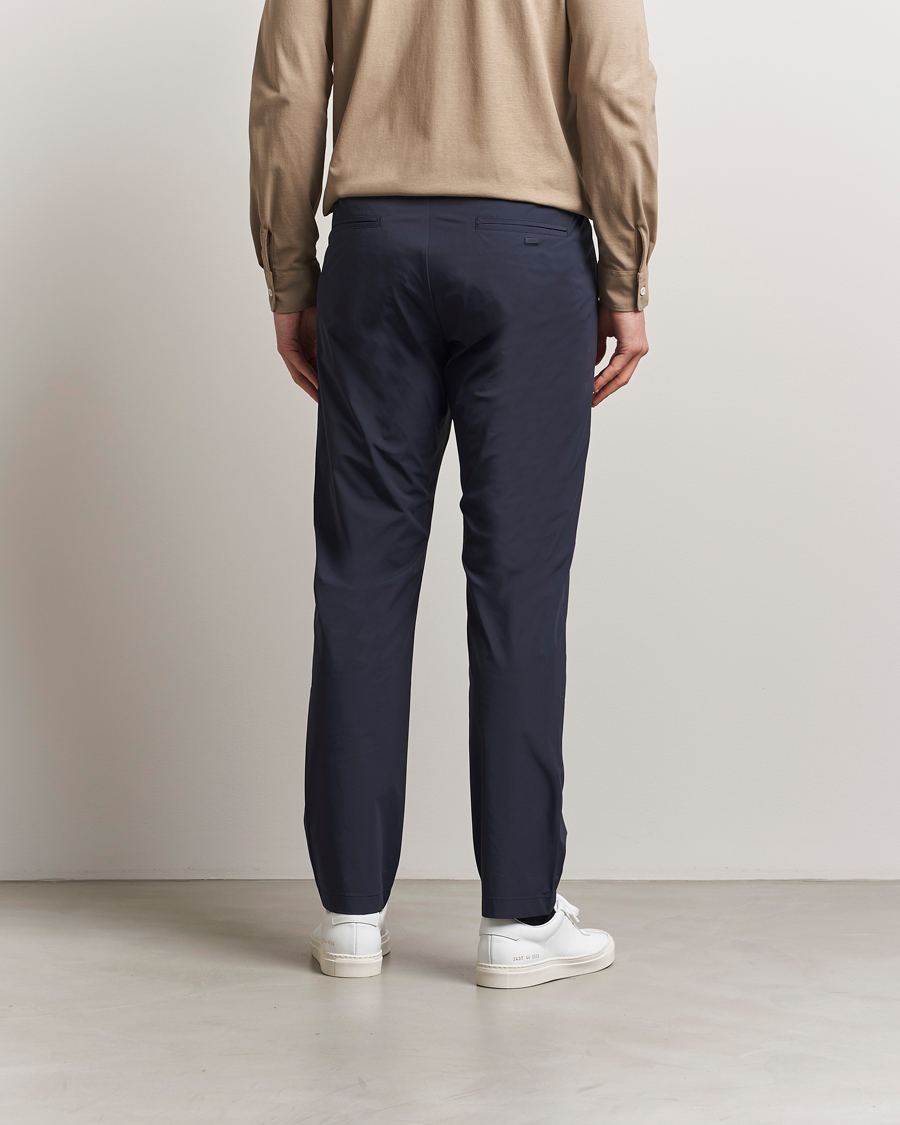 Men | Trousers | Herno | Nylon Drawstring Pants Navy