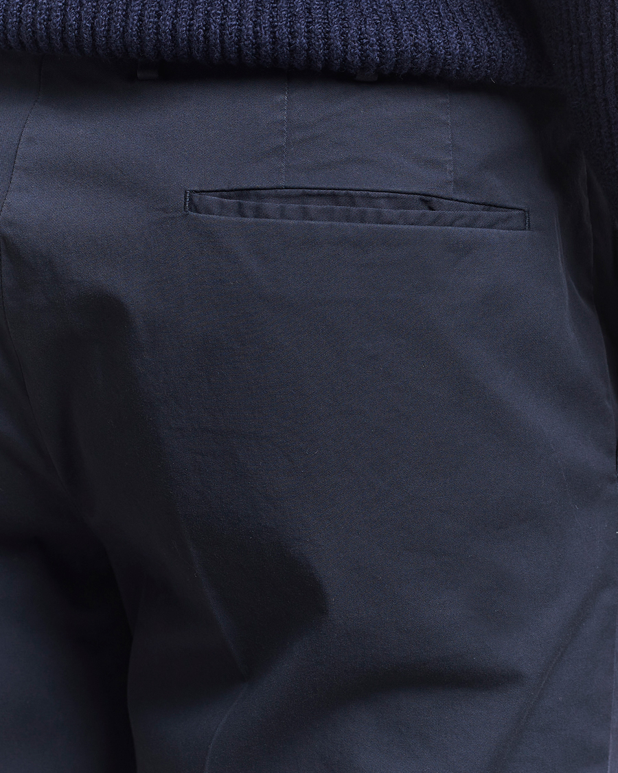 Men | Shorts | Incotex | Cotton Comfort Shorts Navy