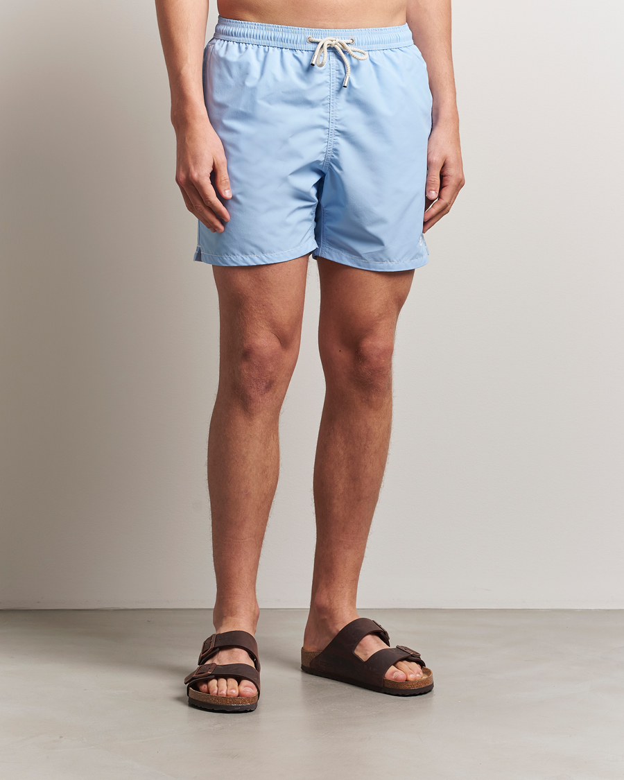 Men | Swimwear | MC2 Saint Barth | Nylon Swim Shorts Sky Blue