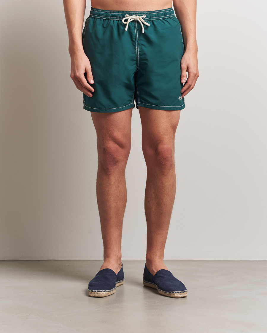 Men | Swimwear | MC2 Saint Barth | Nylon Swim Shorts British Green