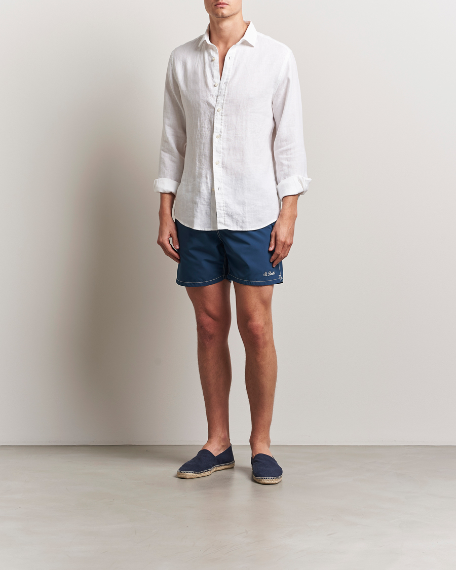Men | Swimwear | MC2 Saint Barth | Nylon Swim Shorts Navy