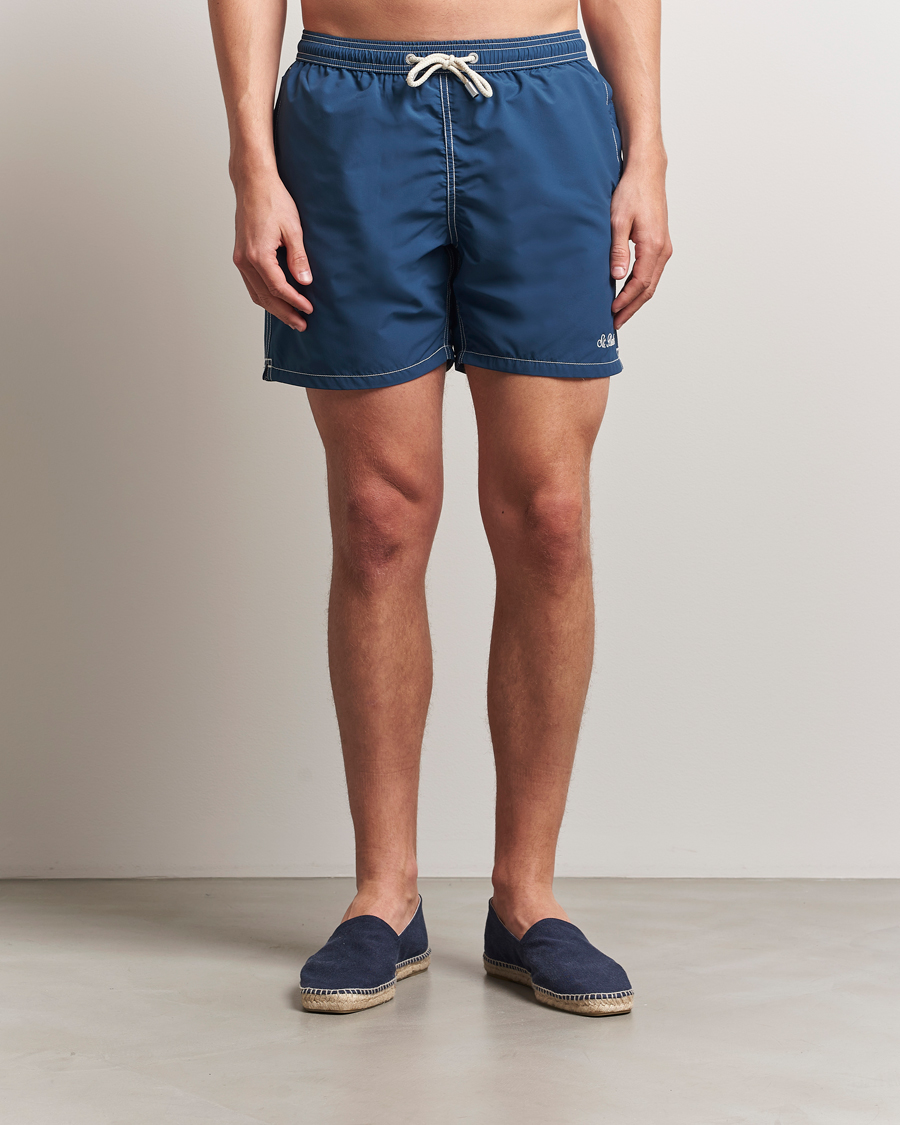Men | Swimwear | MC2 Saint Barth | Nylon Swim Shorts Navy