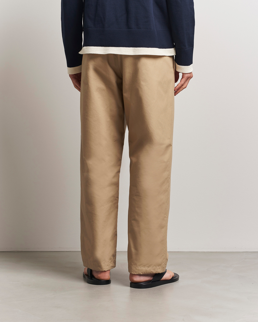 Men | Trousers | Jil Sander | Organic Cotton Trousers Khaki