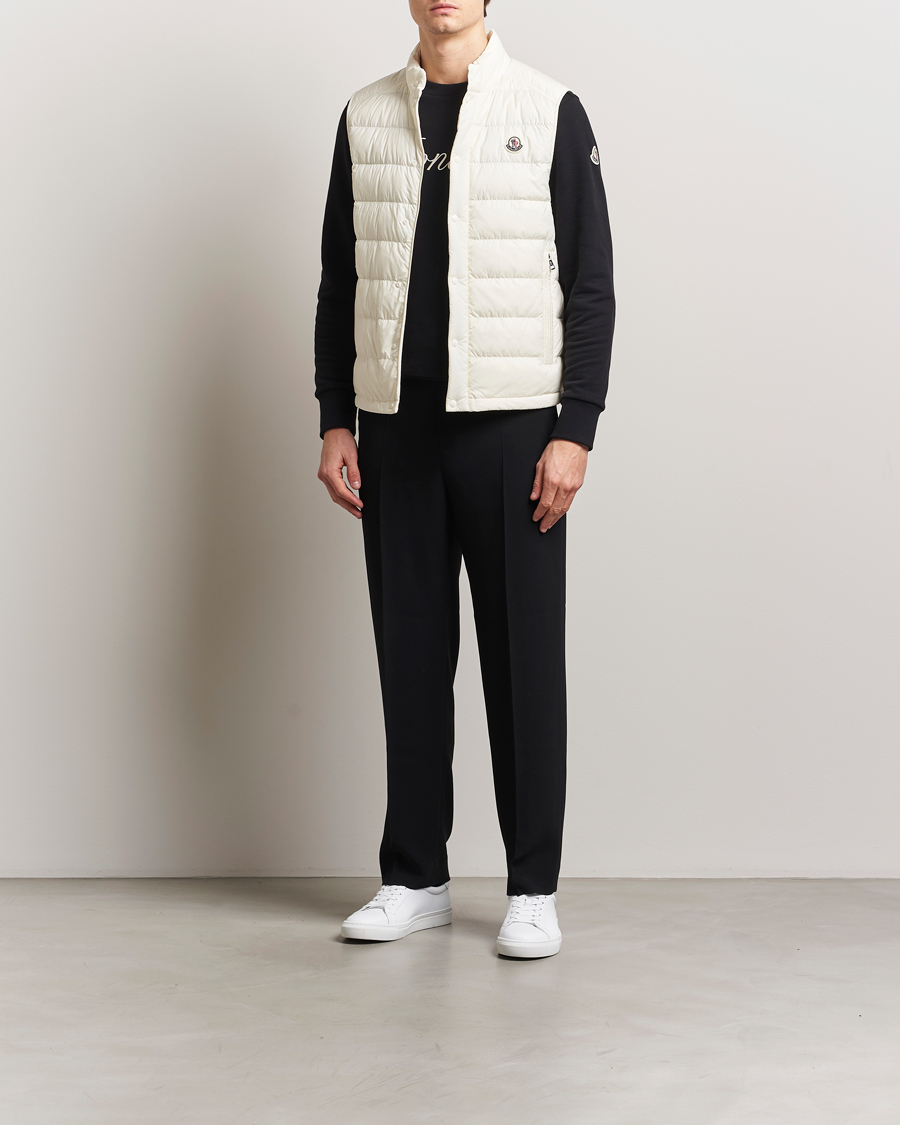 Men | Gilets | Moncler | Barthe Vest White