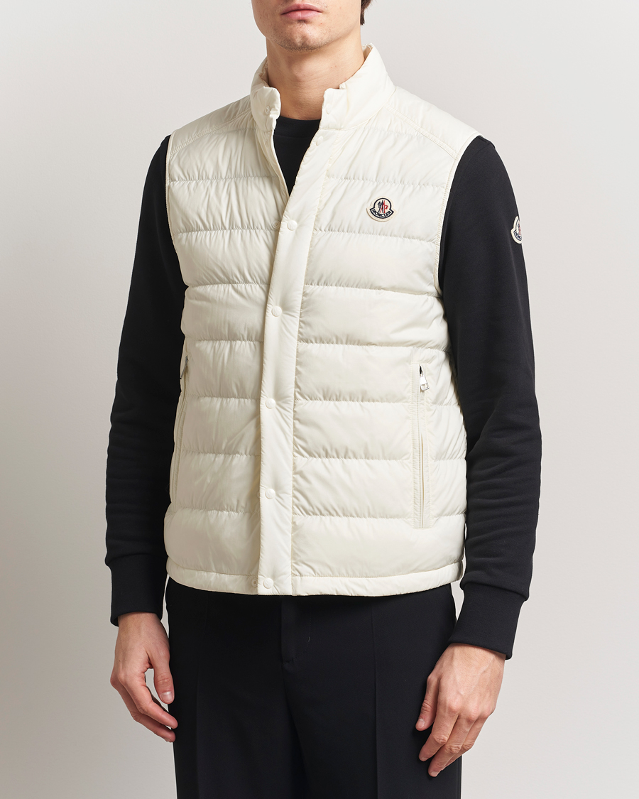 Men | Gilets | Moncler | Barthe Vest White