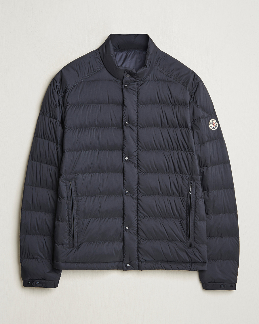 Men | Coats & Jackets | Moncler | Selves Down Jacket Navy