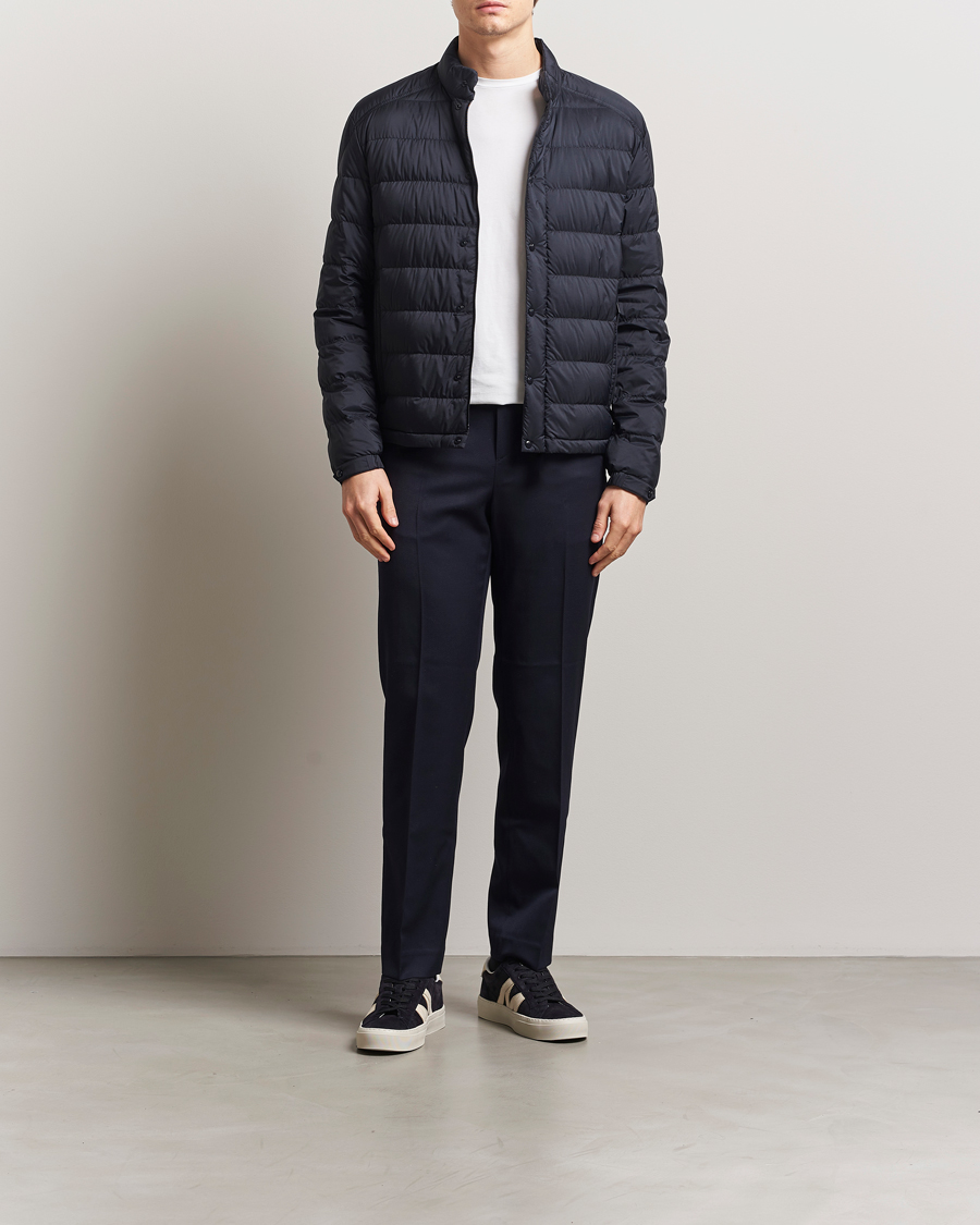 Men | Coats & Jackets | Moncler | Selves Down Jacket Navy
