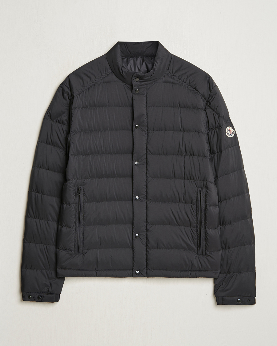 Men | Coats & Jackets | Moncler | Selves Down Jacket Black