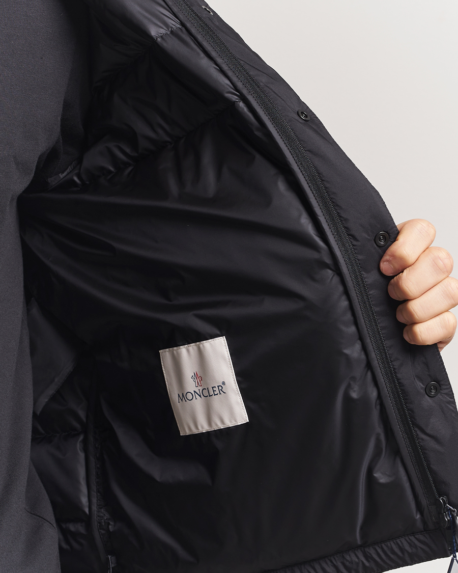Men | Coats & Jackets | Moncler | Selves Down Jacket Black