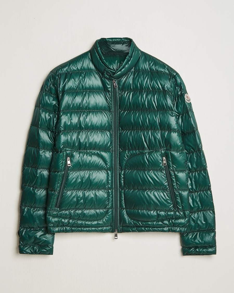 Men | Coats & Jackets | Moncler | Acorus Down Jacket Dark Green