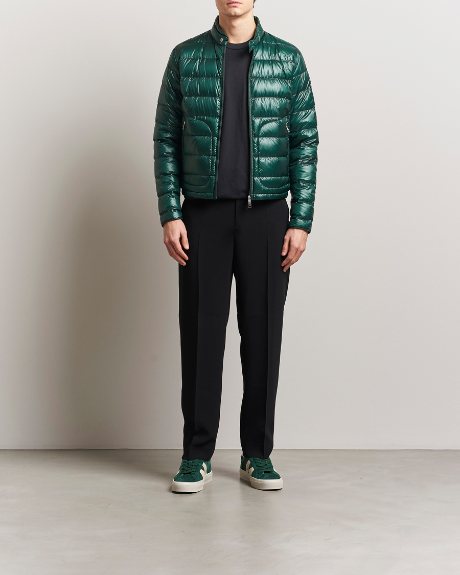 Men | Coats & Jackets | Moncler | Acorus Down Jacket Dark Green