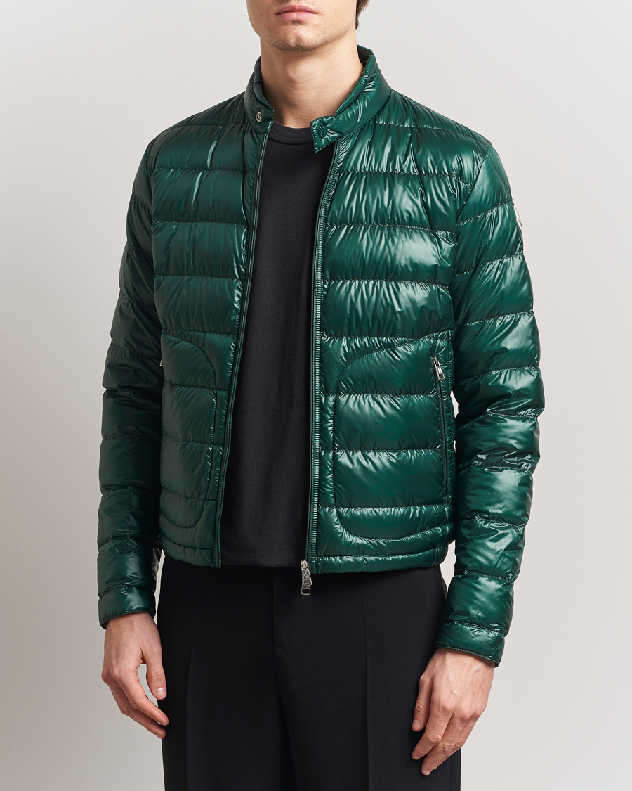 Men | Coats & Jackets | Moncler | Acorus Down Jacket Dark Green