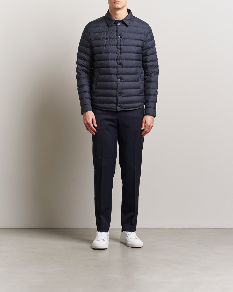 Men | Coats & Jackets | Moncler | Bourdon Shirt Jacket Navy