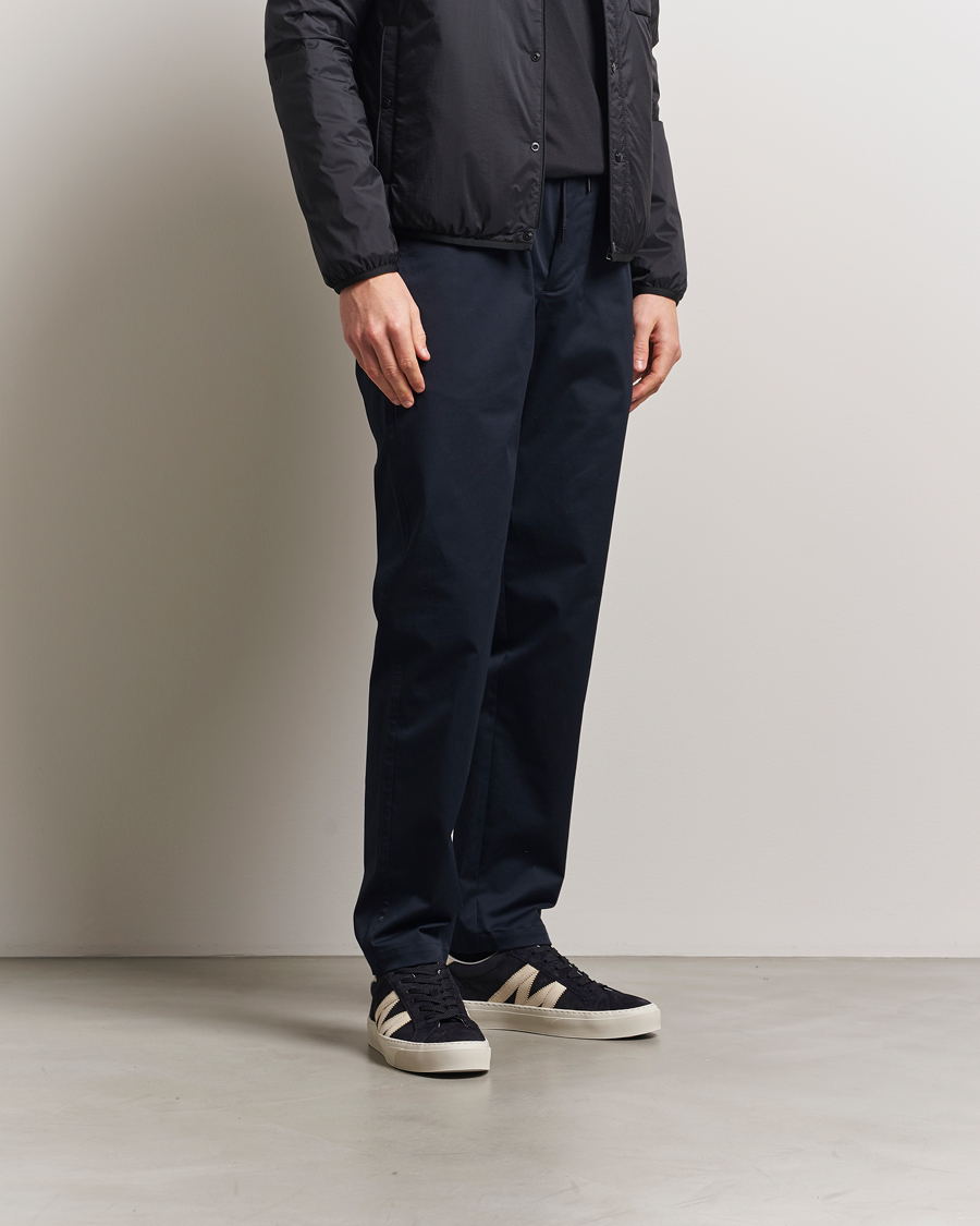 Men | Trousers | Moncler | Drawstring Pants Navy
