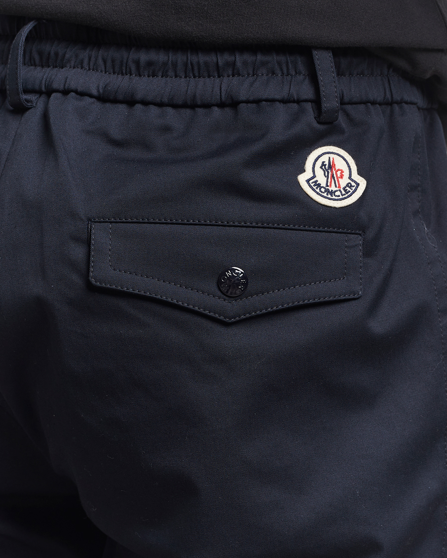 Men | Trousers | Moncler | Drawstring Pants Navy