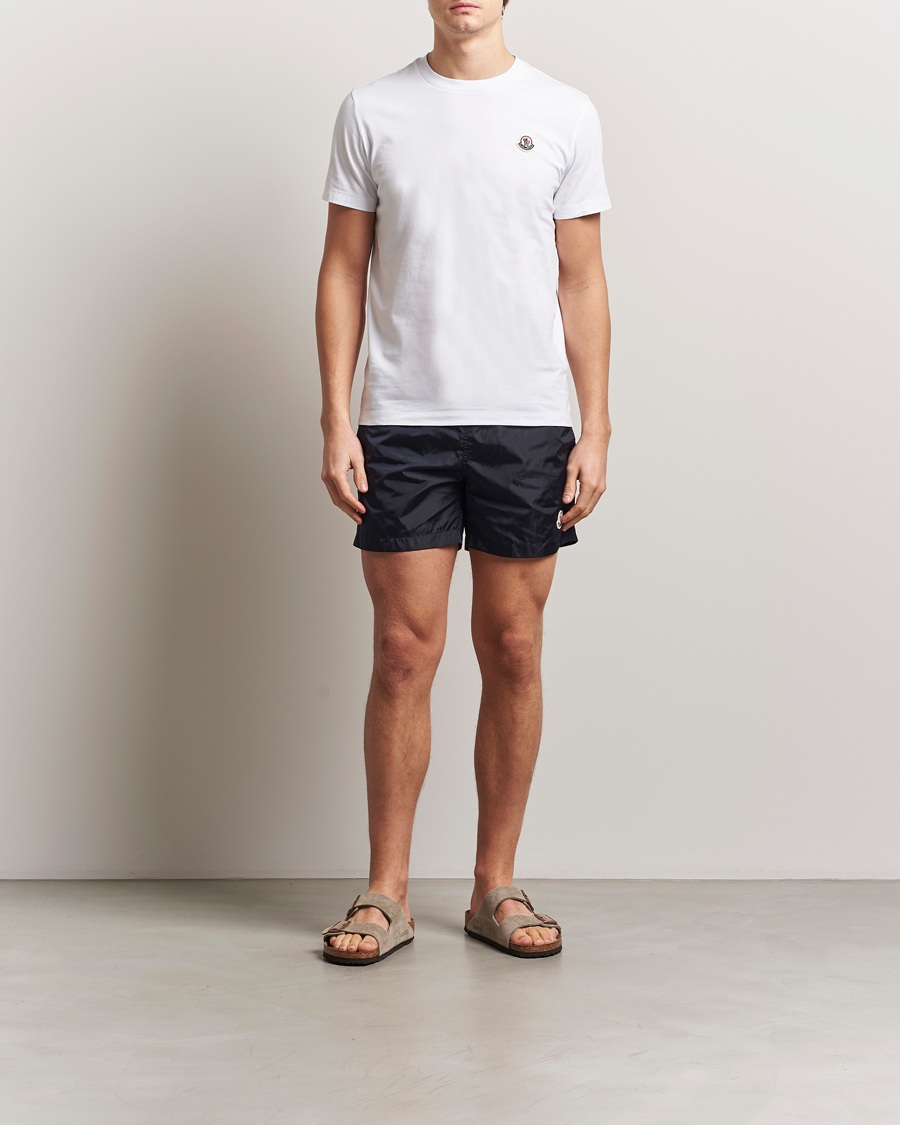 Men | Swimwear | Moncler | Nylon Swim Shorts Navy