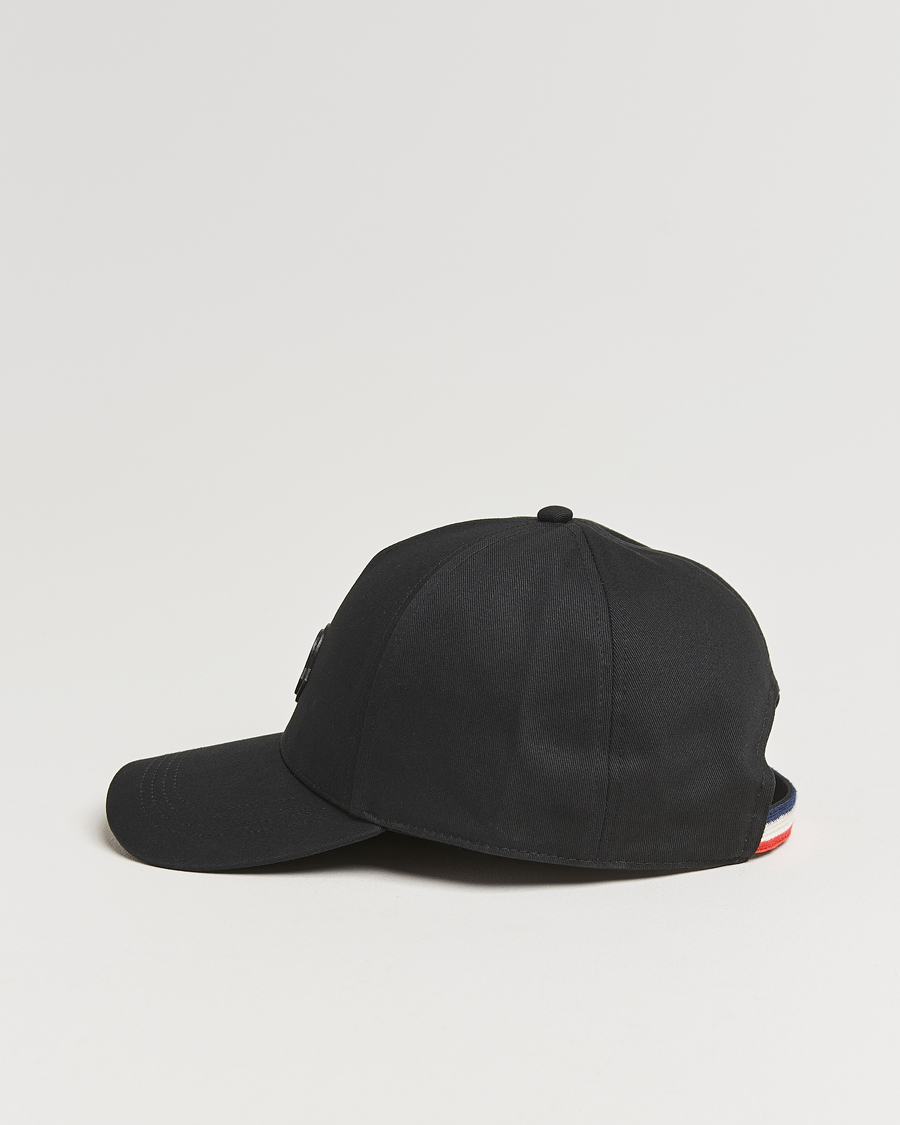 Men | Hats & Caps | Moncler | Tonal Logo Cap Black