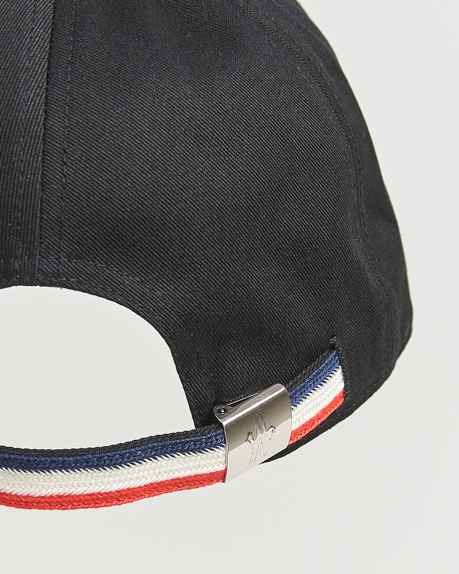 Men | Hats & Caps | Moncler | Tonal Logo Cap Black
