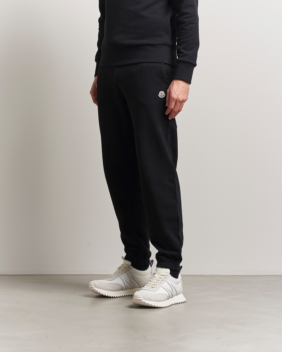 Men | Trousers | Moncler | Logo Sweatpants Black