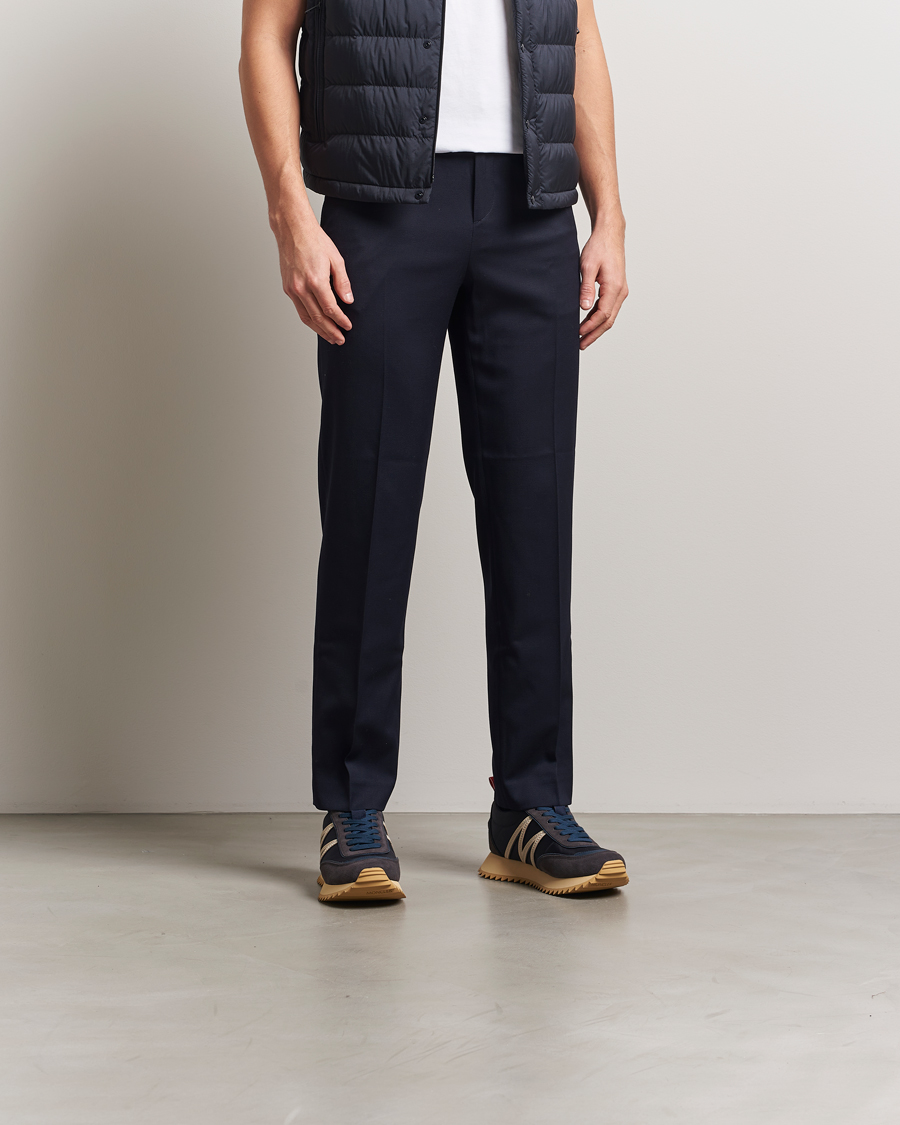 Men | Sneakers | Moncler | Pacey Running Sneakers Navy