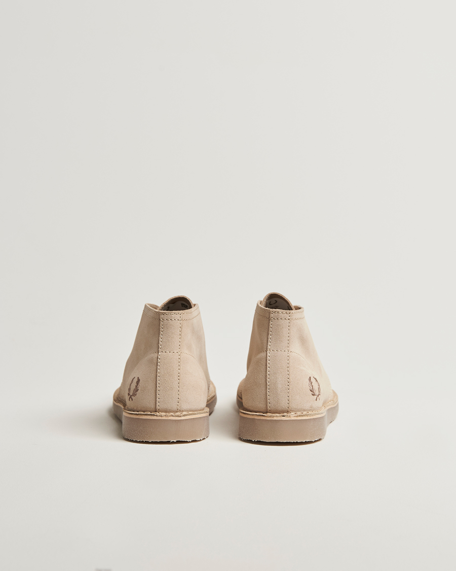 Men | Boots | Fred Perry | Hawley Suede Chukka Boot Oatmeal