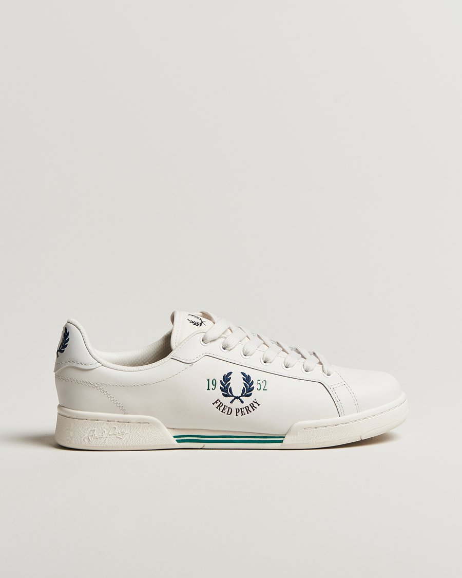 Men | Sneakers | Fred Perry | 1952 Leather Sneaker Snow White