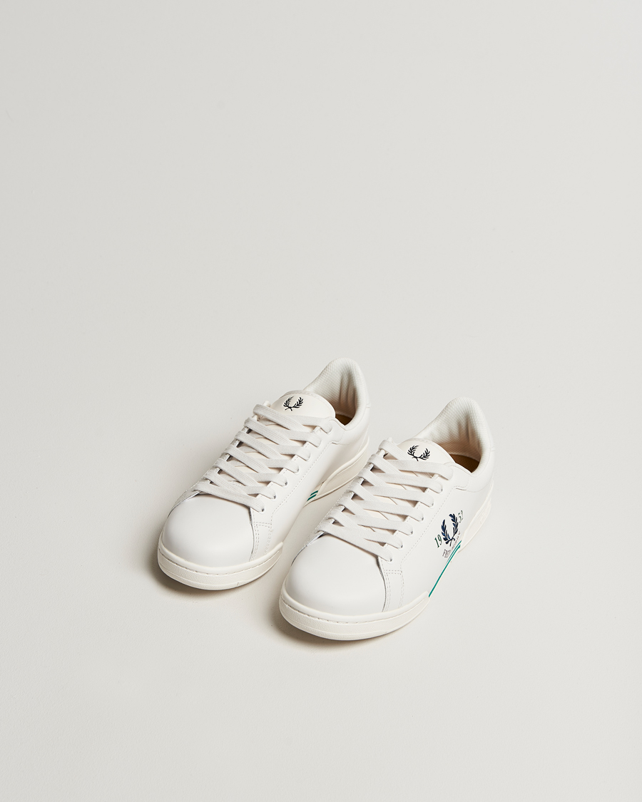 Men | Sneakers | Fred Perry | 1952 Leather Sneaker Snow White