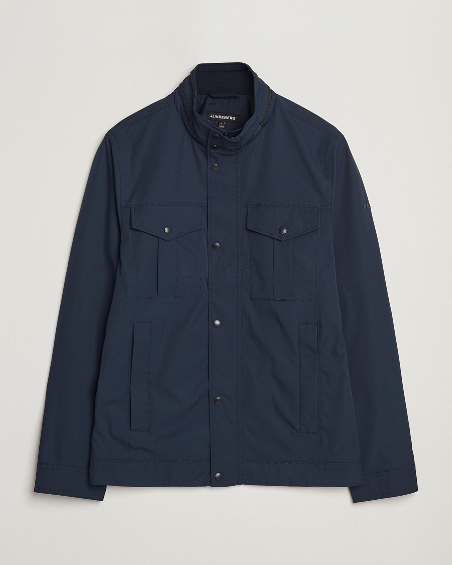 Men | Coats & Jackets | J.Lindeberg | Bailey Field Jacket Navy