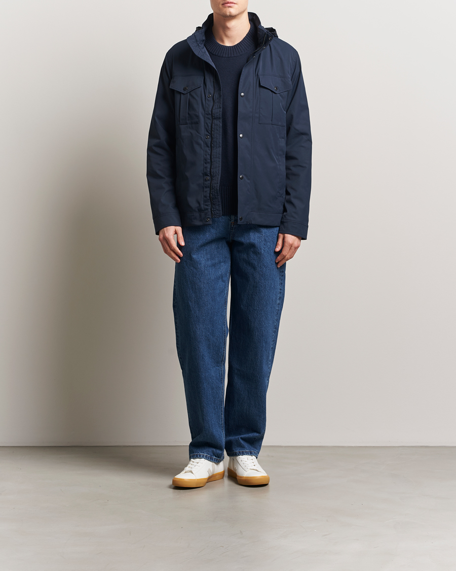 Men | Coats & Jackets | J.Lindeberg | Bailey Field Jacket Navy