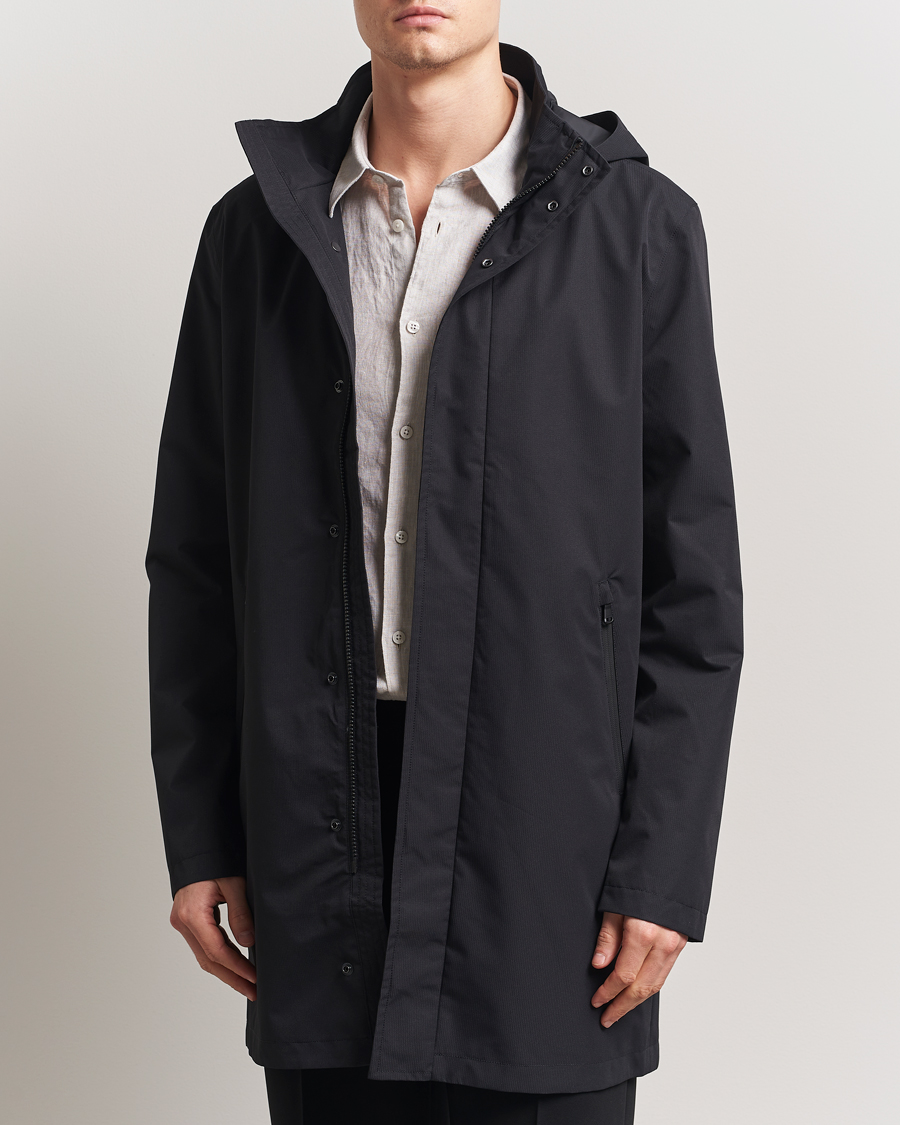 Men | Coats & Jackets | J.Lindeberg | Tobias Midlength Jacket Black