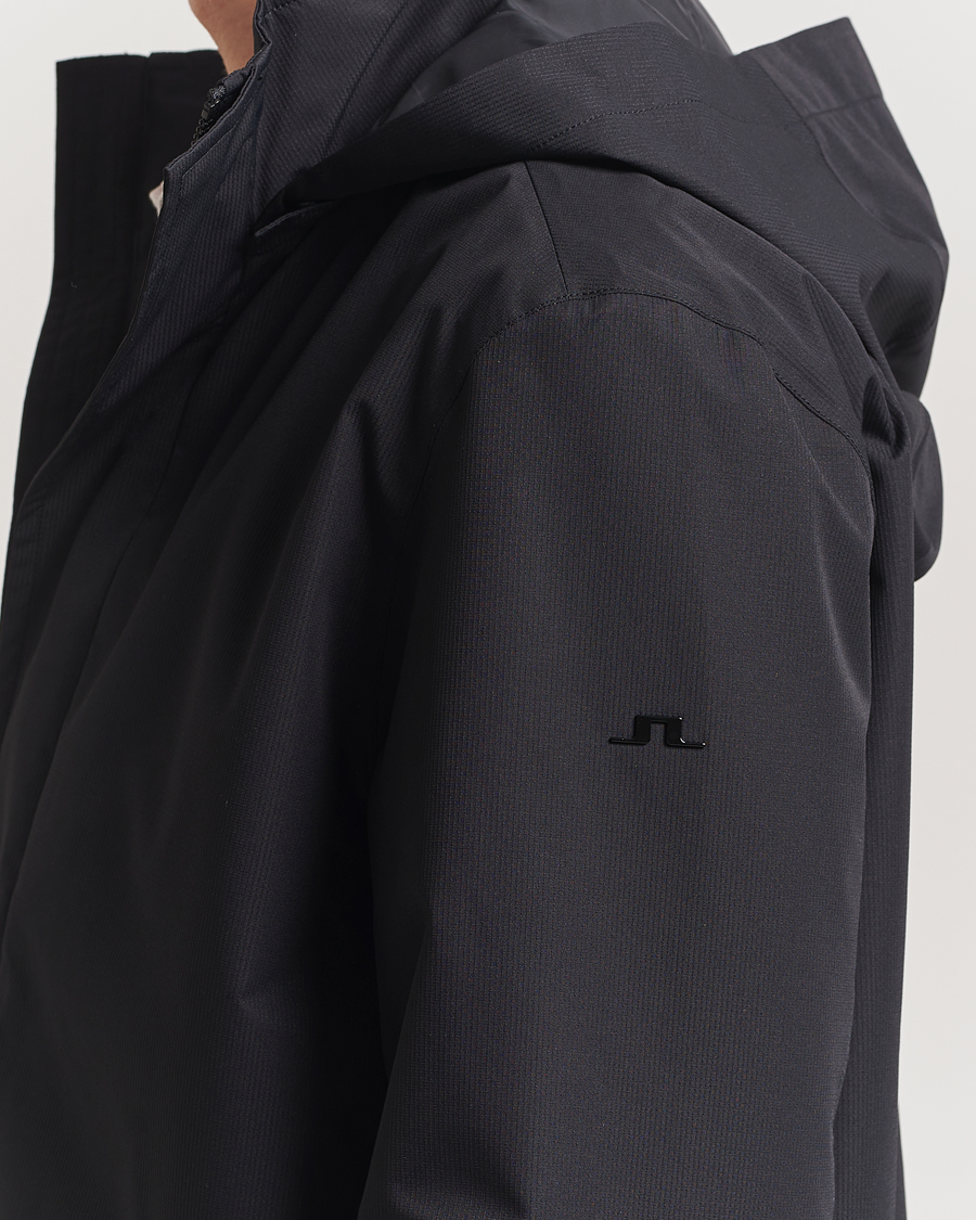 Men | Coats & Jackets | J.Lindeberg | Tobias Midlength Jacket Black
