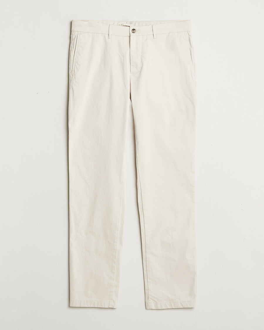 Men | Trousers | J.Lindeberg | Ched Cloud Satin Pants Moonbeam