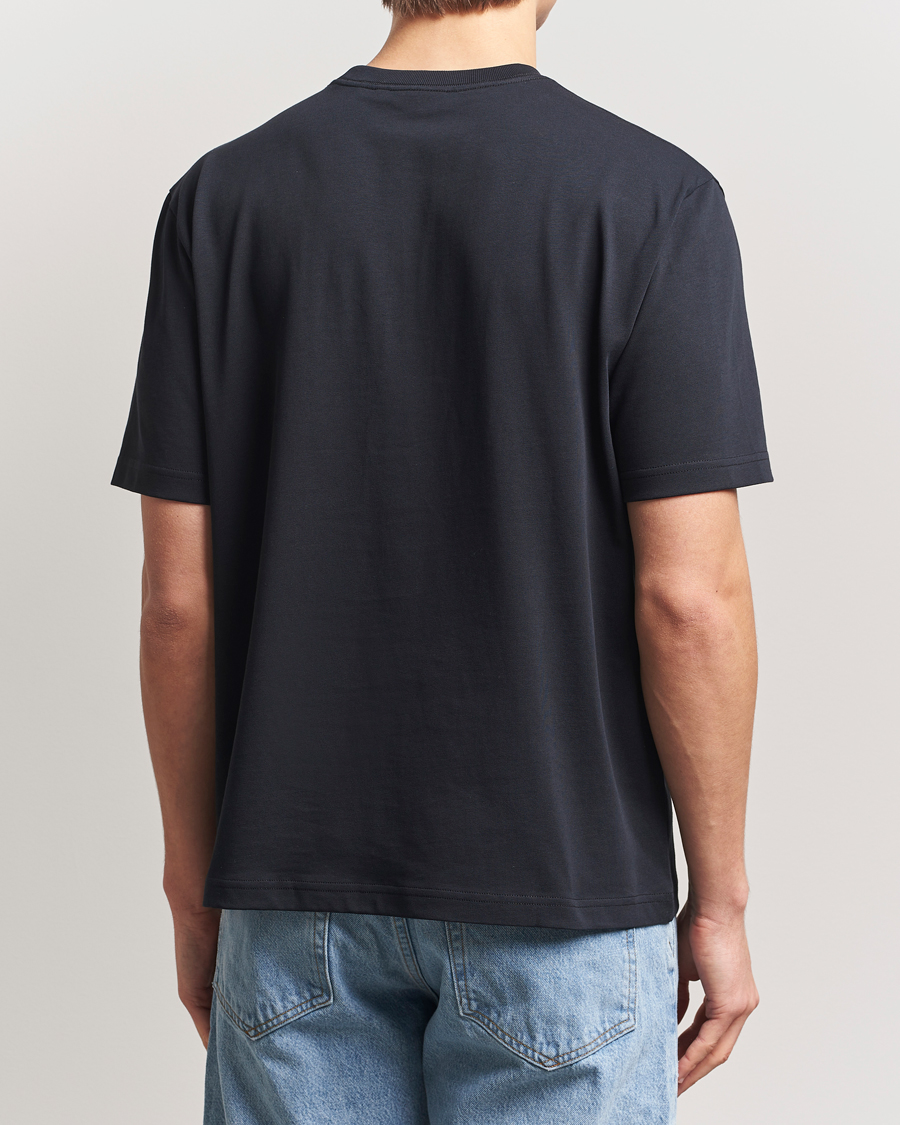 Men | T-Shirts | J.Lindeberg | Hale Heavy Logo T-Shirt Black