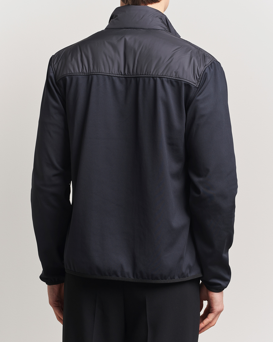 Men | Sweaters & Knitwear | J.Lindeberg | Dalin Hybrid Jacket Black