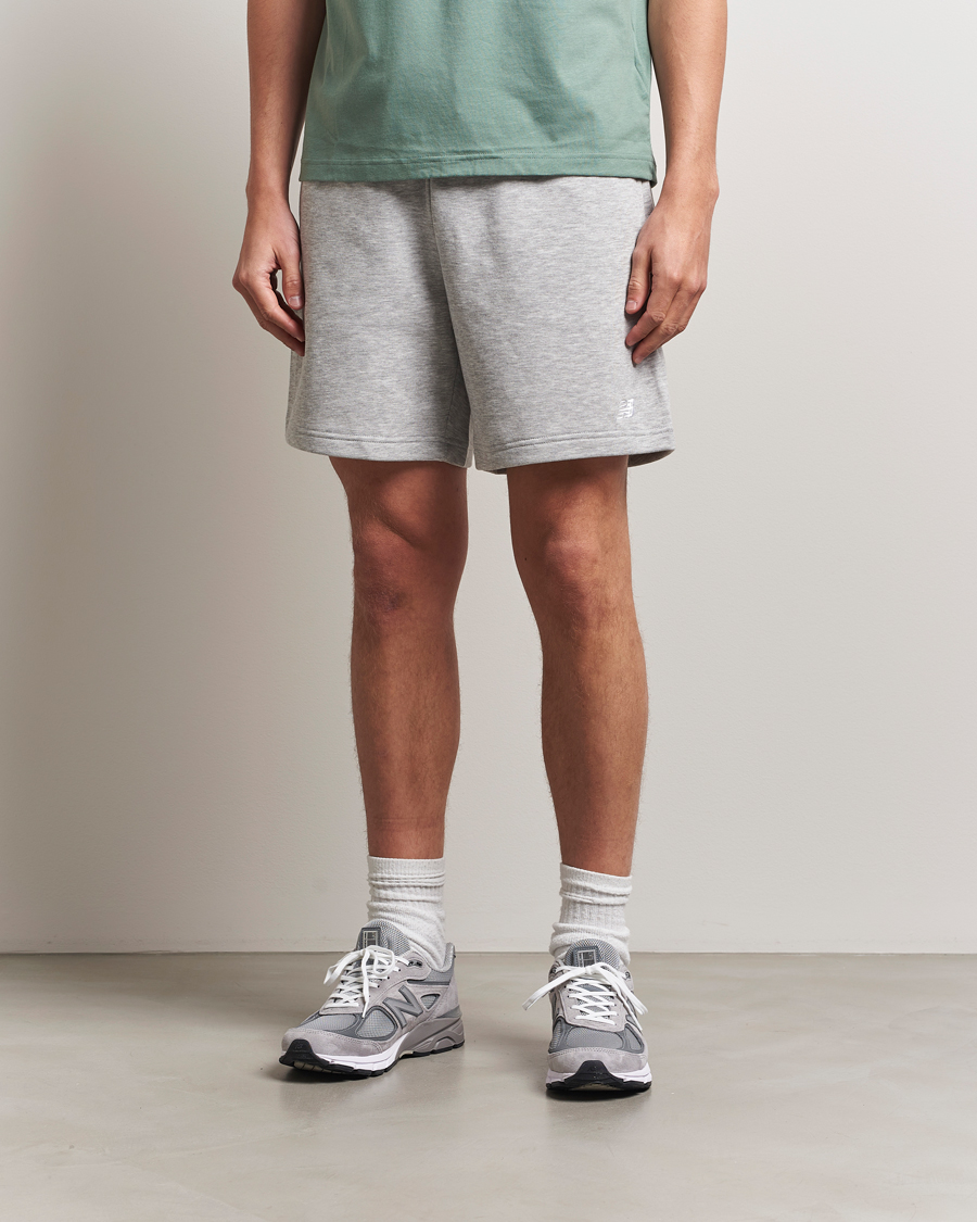 Men | Shorts | New Balance | Essentials French Terry Shorts Athletic Grey