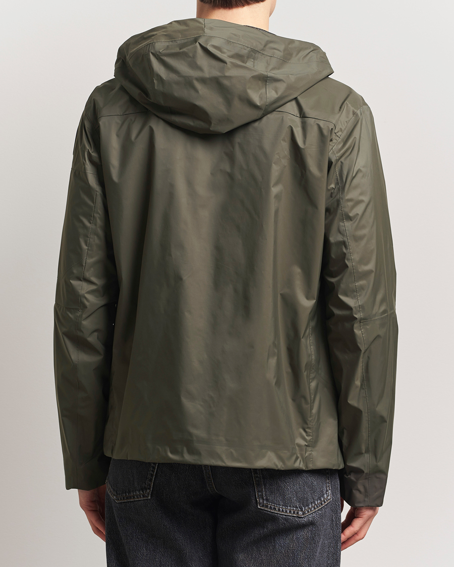 Men | Coats & Jackets | Parajumpers | Aso Rain Hooded Jacket Dark Mud