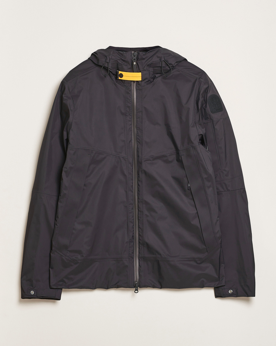 Men | Coats & Jackets | Parajumpers | Aso Rain Hooded Jacket Black